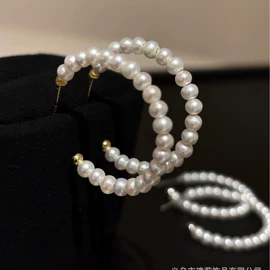 耳钉;项链;天然珍珠耳饰