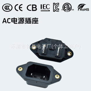 15A 250V��������ᘲ��� AC-04 Ʒ����2оAC�Դ���� ������