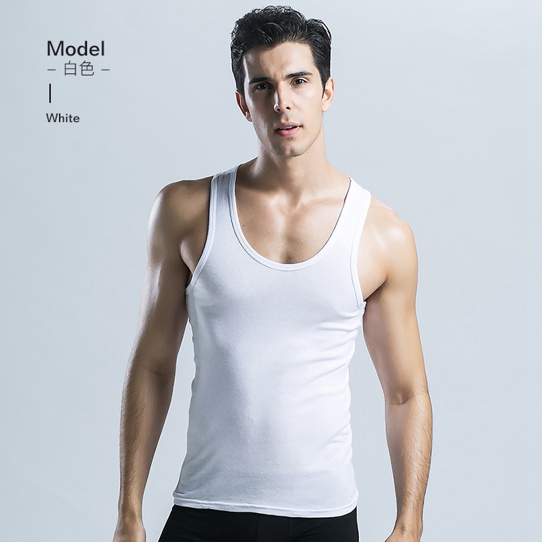 Nueva camiseta sin mangas para hombre, de algodón, estilo deportivo de verano, capa base para fitness, ajuste slim, transpirable, camiseta interior negra para hombre, informal.