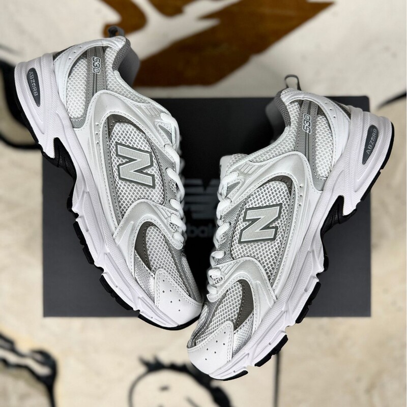 Putian Pure Original Cross-Border NB530 Unisex Casual Versatile Breathable Silver Gray Outdoor Sports Running Shoes
