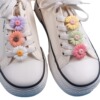 Cloth shoelaces, decorations, cute footwear buckle, fresh sports shoes, shoelace buckle