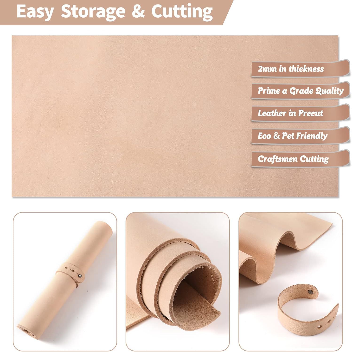 2.0毫米厚【30*60厘米】原色南美A级植鞣皮树膏皮黄牛皮雕刻皮DIY