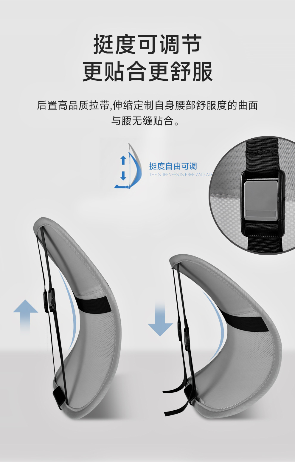 Summer Car Lumbar Support Cushion for Driver, Breathable Backrest Pad for Long Hours of Driving, a Must-Have for Drivers