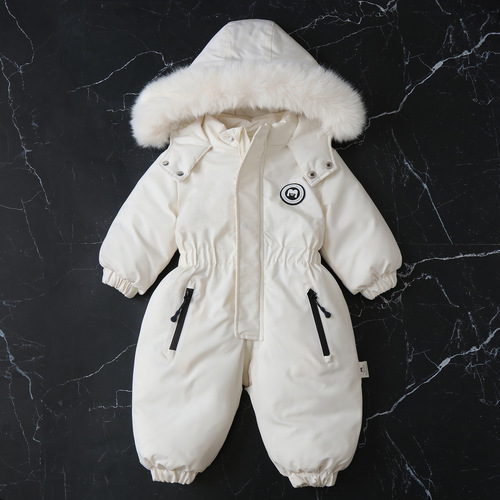 Baby Ski Suit for Cross-border Exclusive, Baby Climbing Suit, Pajama for Toddlers, 2024 Winter New Children's Wear Onesie