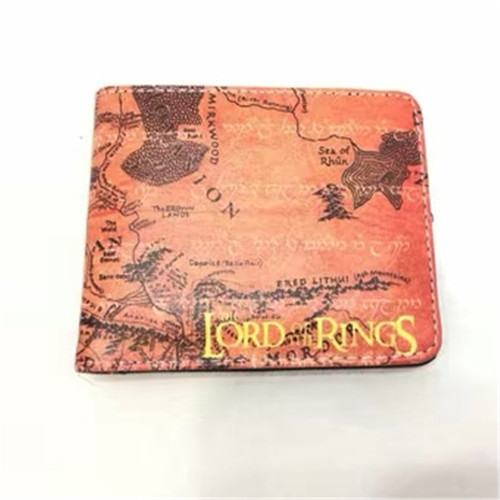 European and American The Lord of the Rings creative personalized PU short wallet wallet