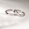 Ring for beloved suitable for men and women with letters engraved, English letters