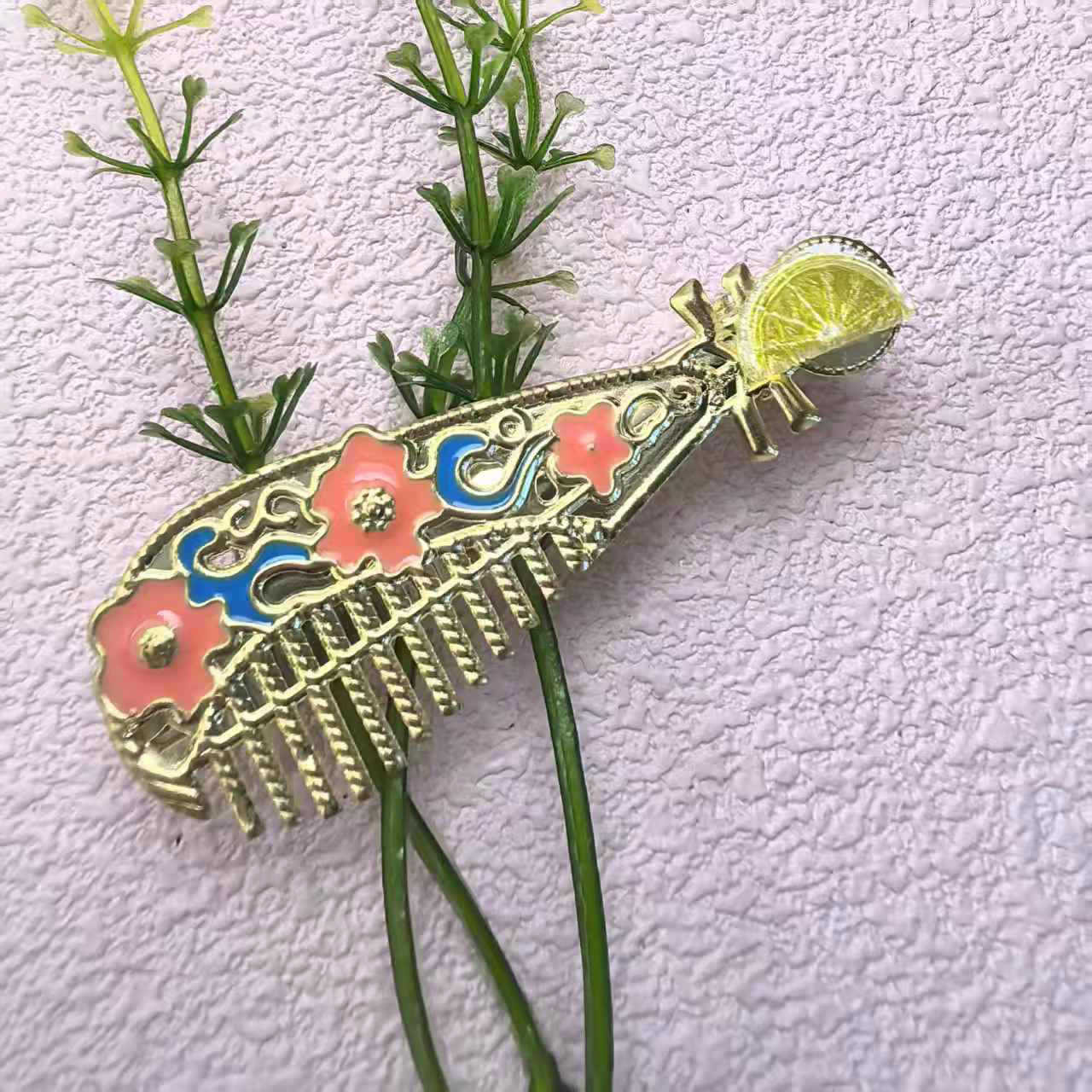 柠檬切片树脂diy手工发夹发饰礼品文具玩具配件材料_05.j