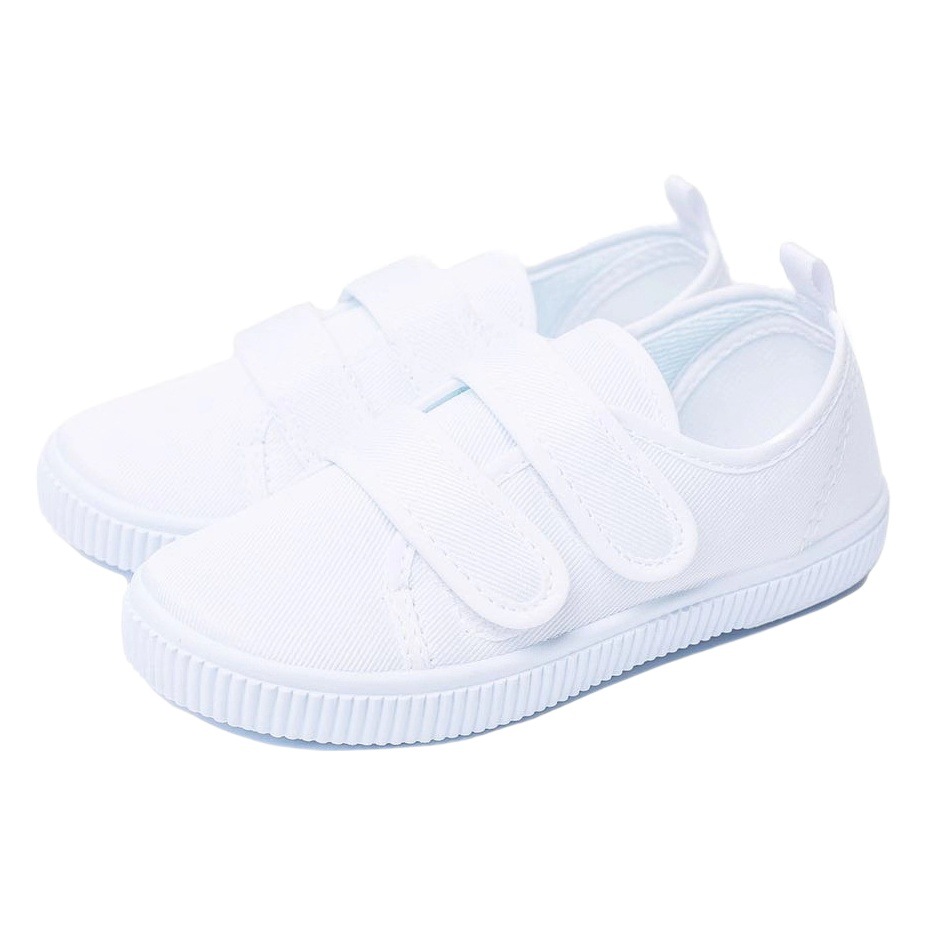 White Cloth Shoes Children's Kindergarten White Shoes Canvas Shoes Dance Shoes Men's and Women's Shoes White Sneakers White Canvas