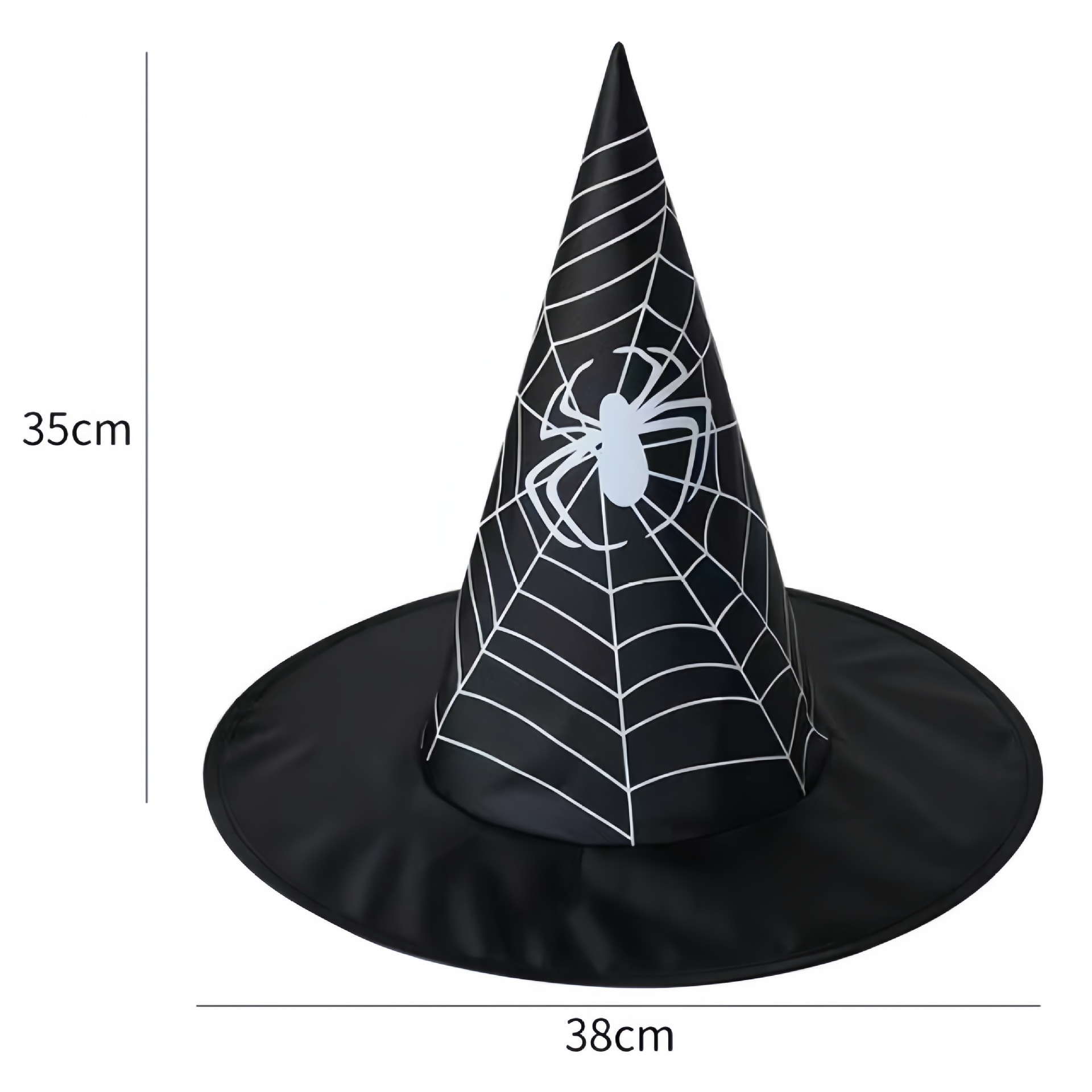 Sombrero de bruja de Halloween transfronterizo Sombrero de bruja de poliestireno Sombrero de bruja Sombrero de brujo negro Harry Potter
