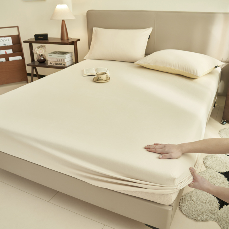 Nuevo estilo de sábana de algodón puro pieza individual 100 funda de cama de algodón juego de tres piezas de funda de colchón todo incluido funda de cama 2025 nuevo