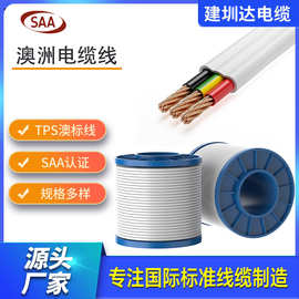 新西兰AS/NZS5000.2澳标电缆线TPS2*4冷藏柜安装电线saa房车线