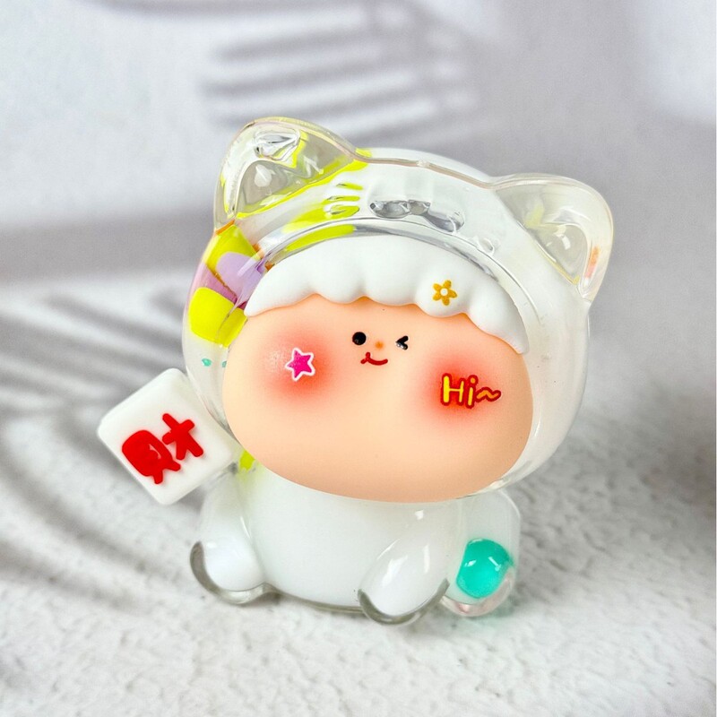 爆款抖音可爱萌宠招财猫盲盒潮玩创意桌面摆件装饰摆件创意批发|undefined