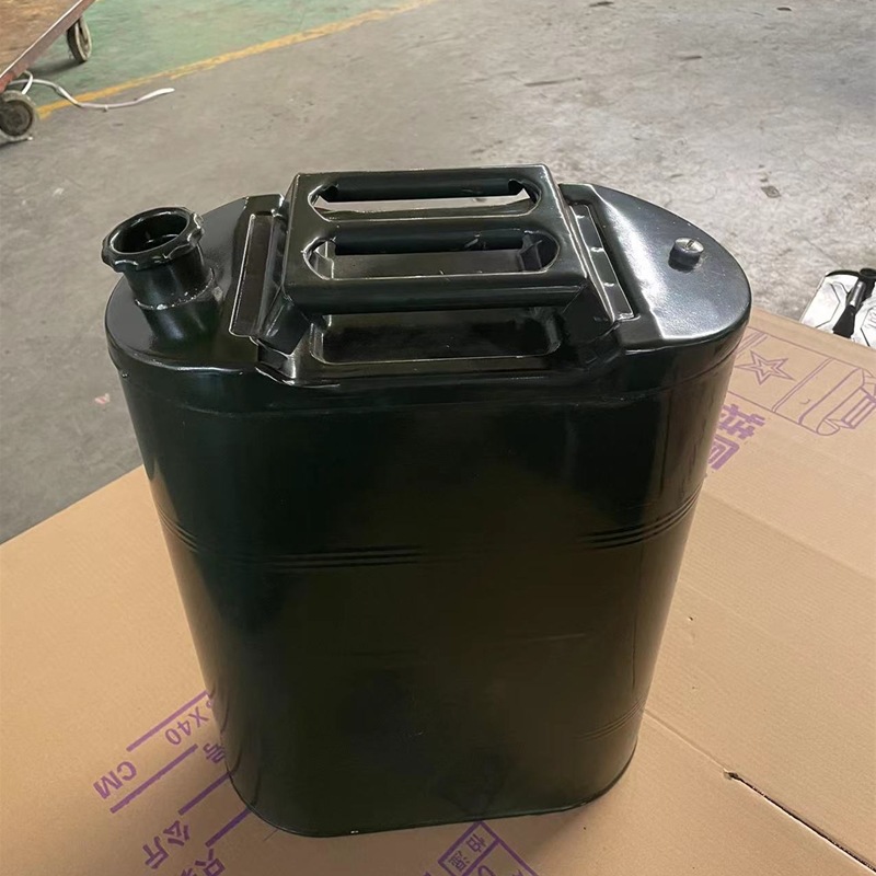 30升三柄带出气孔汽油桶30L三柄带排气阀铁皮油桶加油站柴油桶