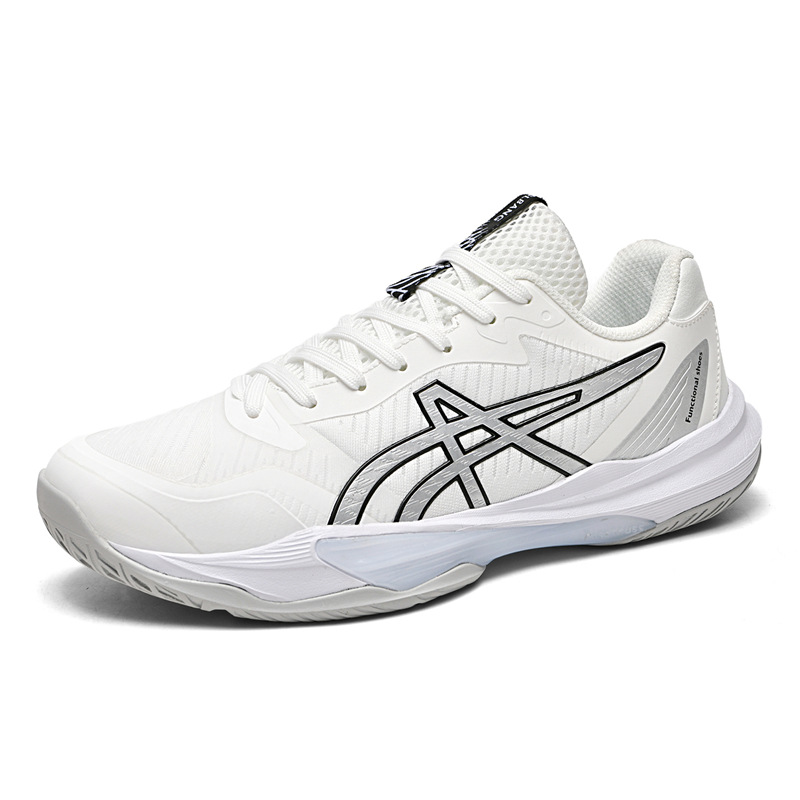 Nuevos zapatos de tenis profesionales transfronterizos zapatos de hombre ligeros cómodos zapatos deportivos transpirables zapatos de bádminton casuales en stock al por mayor