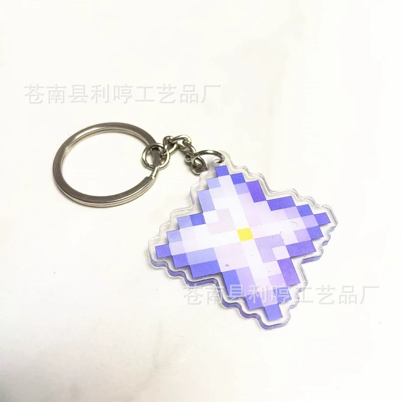 Cartoon acrylic keychain, backpack accessory