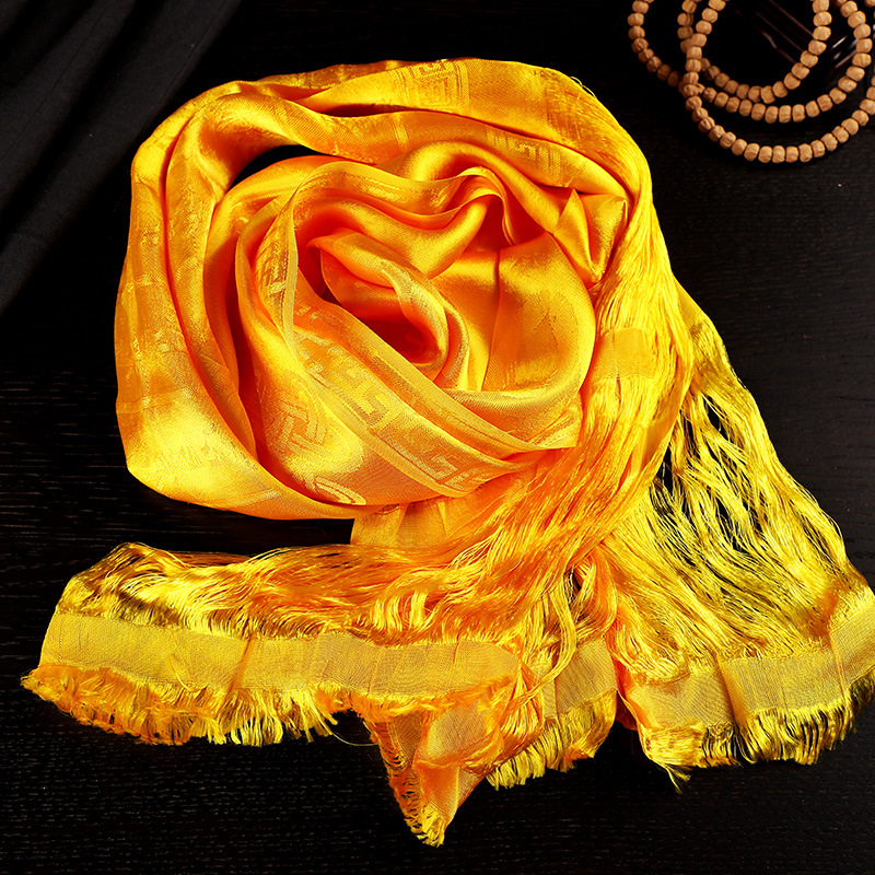 silk Jacquard weave auspicious Hada Tibet Nation Wedding celebration Etiquette Supplies Mongolian Hada wholesale