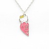 Hello kitty, cartoon fresh cute necklace for friend for beloved, wholesale