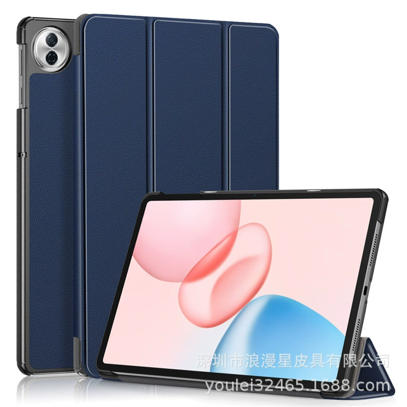 Подходит для Honor Flat Panel 10 Защитный чехол 12.1 дюйм HONOR Pad10 3-складной Custer Leather Case 2025