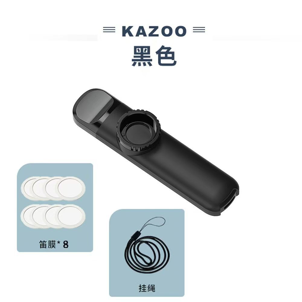 플루트 멤브레인 끈이 있는 검정색 블리스 터 포장