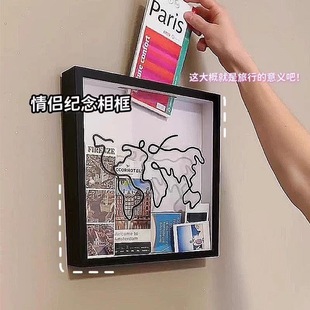 Ticket Storage Time Fragments Photo Frame Table Couple Travel Concert Ticket Collection Commemorative Gift Ticket