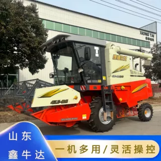 新款大型农用玉米小麦收获机泰利农王4lz-9a履带式联合收割机