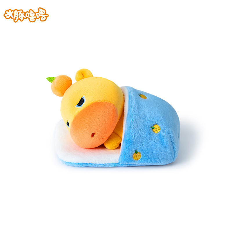 Duolove 共同ブランドの本物のカピバラ ルルぬいぐるみ人形なだめる睡眠人形 Douyin インターネット有名人の装飾品卸売