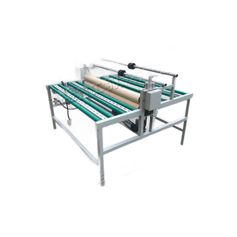 máquina de película de puerta de gabinete de vidrio mesa de té horizontal equipo de recubrimiento de vidrio cerámica puerta deslizante máquina eléctrica de recubrimiento de temperatura controlada