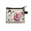 Wallet, shoulder bag, handheld card holder, coins, organizer bag, small bag, floral print