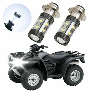 Bright 50W PX15D 10SMD Motorcycle led headlight single claw headlamp H6M high lumen headlight