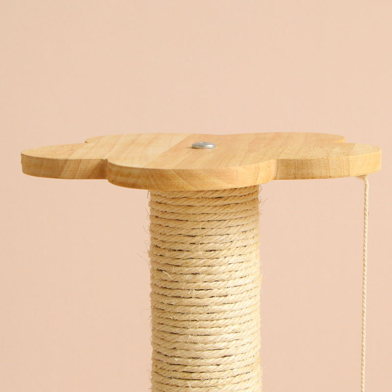 迈北彼橡木猫爬架猫窝猫树一体登高跳台磨爪支柱逗猫玩具猫咪用品