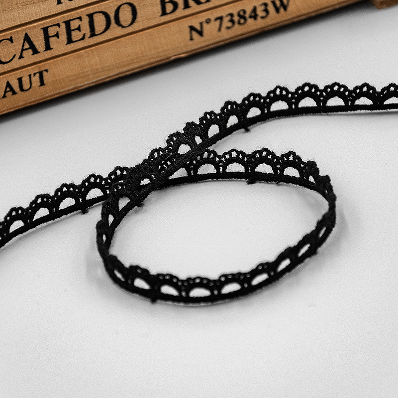 多龍ミルク糸透かし彫り水溶レース補助材料犬歯辺ロリータスカート刺繍織物生地