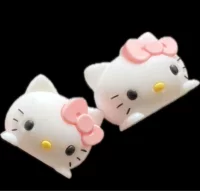 Мультяшная кошка, лежащая кукла, украшение автомобиля, кошка, движущаяся машина, номерной знак телефона, мультяшная кукла, мультяшный кот