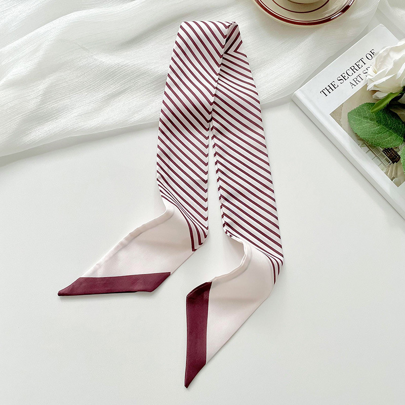 Deep Rose líneas finas Rojas