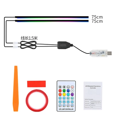 Lighting for Dashboard Modification, Other lights - one-for-two-7575cm