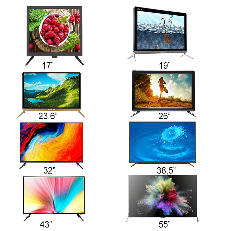 Televisor Smart LED 4K 32 43 50 55 65 Pulgadas de Plástico para Hogar image 4