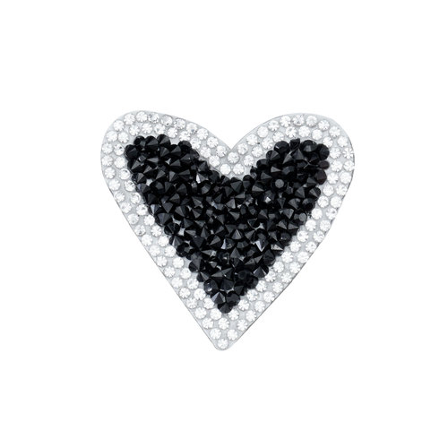 Hot melt adhesive decorative net, love diamond, hot diamond, creative patch, clothing bag patch, mobile phone case hot picture, direct supply from the manufacturer