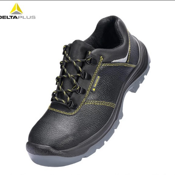 代尔塔301112牛皮面安全鞋防滑防砸防静电防刺穿劳保双钢鞋特价清