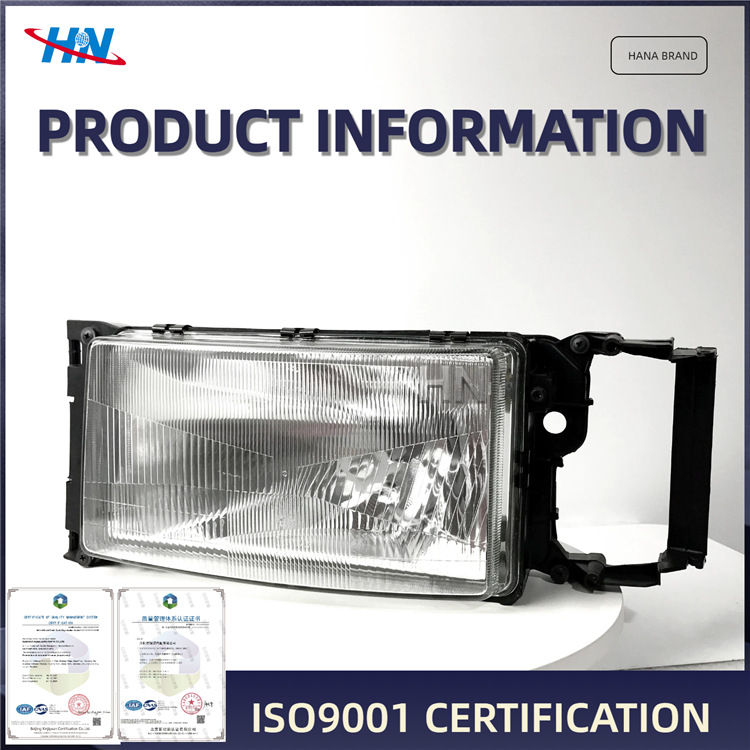 Montaje de faro con lámpara de ángulo para Scania P / G Truck Headlight Accessories 1732509 / 1446587