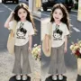 夏季女童新款短袖两件套
