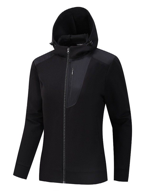 Soft Shell Jacket Casual Tops for Men and Women Hooded Outdoor Sports Couple Trendy Jackets Mountaineering Windproof Sportswear