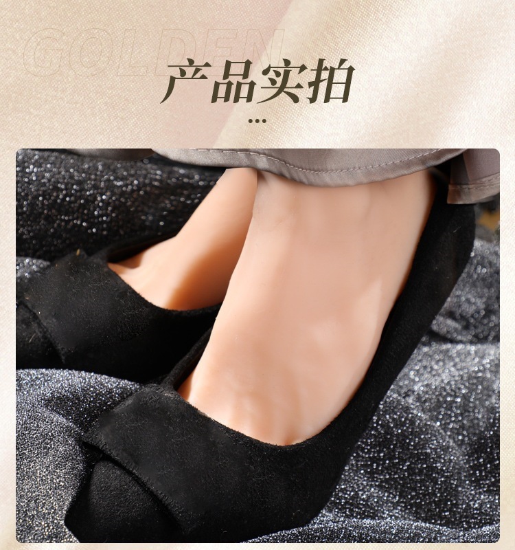 Realistic TPE Foot and Leg Mold Male Masturbator, Manual Use, Skin Tone — detail image 12