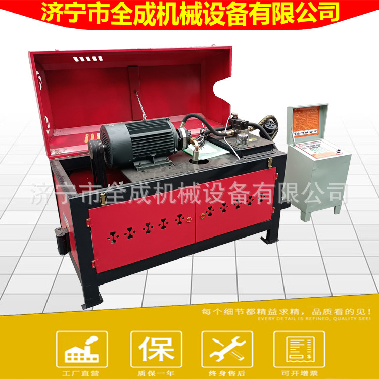建筑圆钢调直切断机全成钢筋拉直机10/12/14mm校直裁断一体机价格