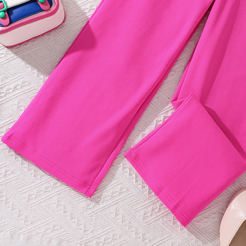 Completo bambina con giacca a righe stampata canotta e pantaloni_voghion.com