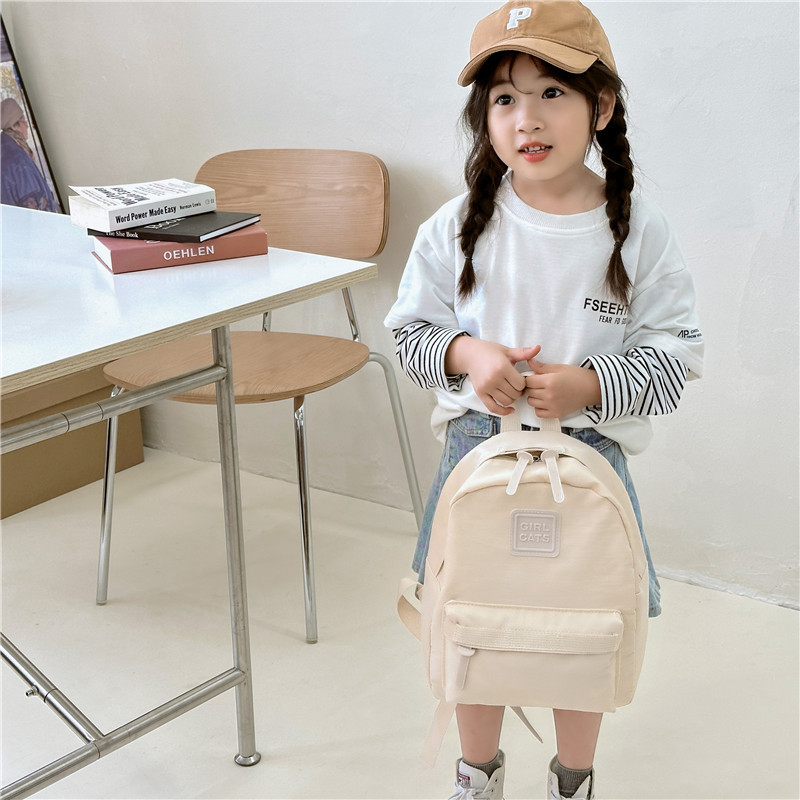 Mochila escolar para niños de jardín de infantes grande estilo coreano lindo simple niños y niñas Mochila pequeña mochila de viaje al aire libre mochila para niños