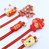 Festive red choker, small bell, Chinese accessory, wholesale, Chinese style, for luck, cat