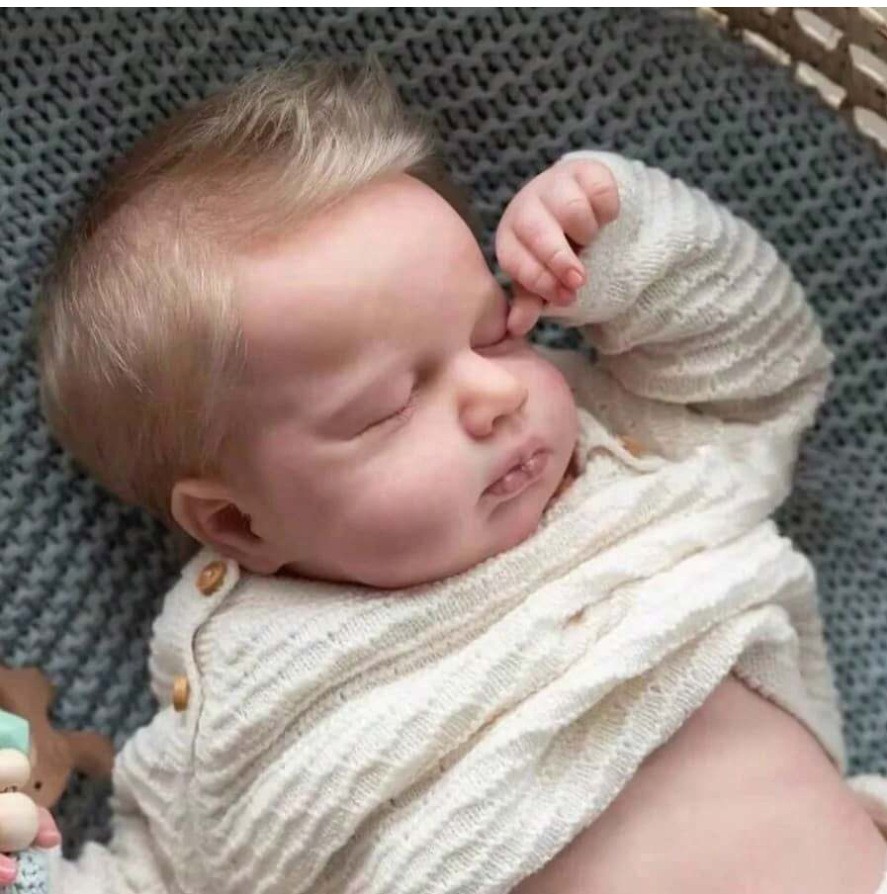 18 pulgadas LouLou muñeca renacida simulación de color de piel hecha a mano 3D piel de sangre venosa visible fuente transfronteriza