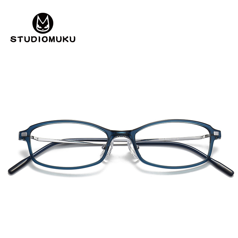 STUDIOMUKU fresco de madera gafas de marco a la pierna todos revelan la belleza del detalle marco gafas image 7