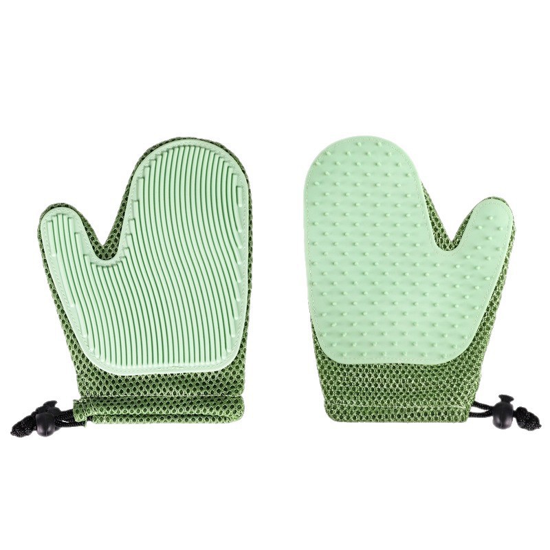 Guantes de gato Limpiador de pelo de gato Suministros para mascotas Peine de gato Peine Cepillo de pelo flotante artefacto anti-rasguño depilación de perros