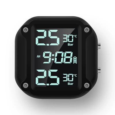 Motorcycle Tire Pressure Monitor 2 Tire pressure monitoring system