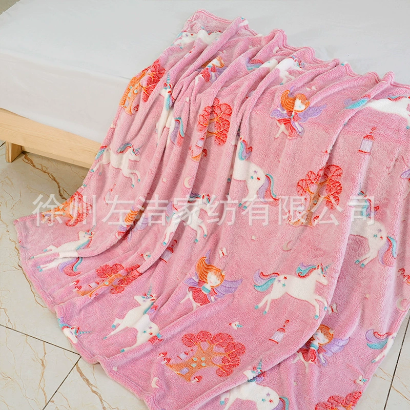 Cross-border trading), children's flannel cartoon duvet for kindergarten, (Physicals